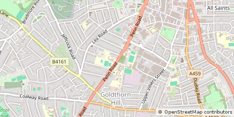 Map of Wolverhampton