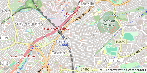 Map of Bristol