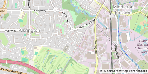 Map of Manchester