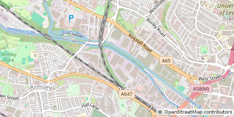 Map of Leeds