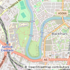 Map of Salford
