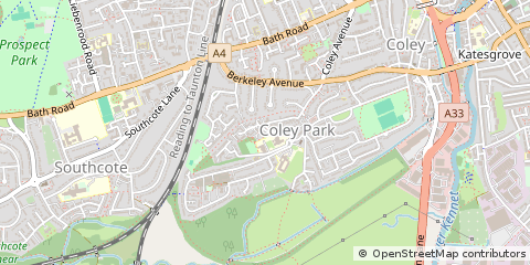 Map of Reading