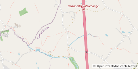 Map of Stoke-on-Trent