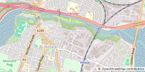 Map of Portsmouth, Hampshire