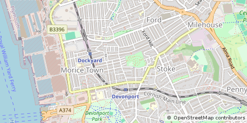 Map of Plymouth