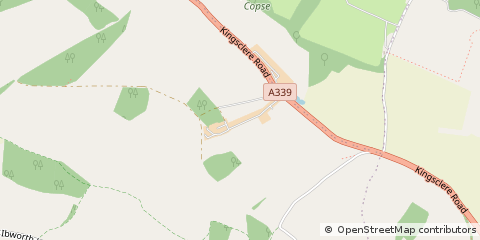 Map of Ramsdell, Hampshire