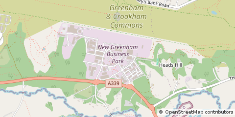 Map of Thatcham