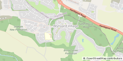 Map of Billingham