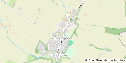 Map of Warwick, Warwickshire
