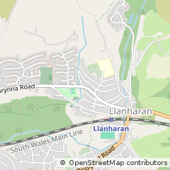 Map of Llantrisant