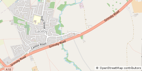 Map of Grimsby, South Humberside
