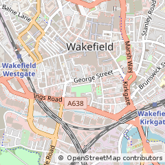 Map of West Yorkshire