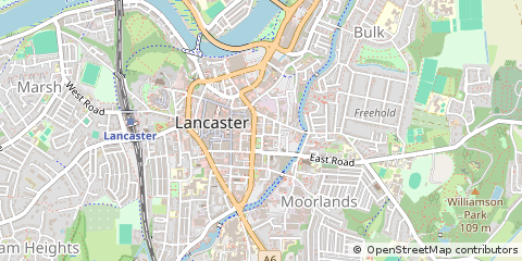 Map of Lancaster