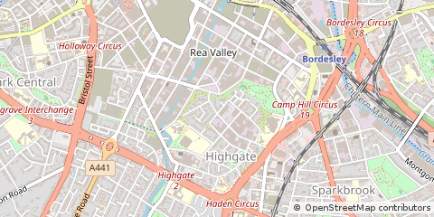 Map of Birmingham
