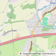 Map of Pontyclun, MID Glamorgan