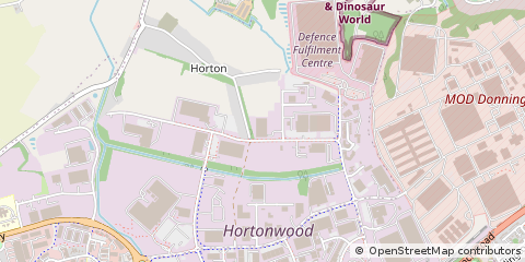 Map of Telford, Shropshire