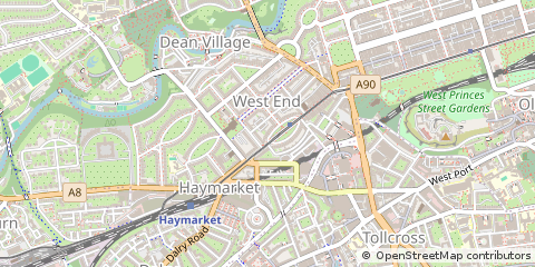 Map of Edinburgh