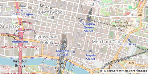 Map of Glasgow