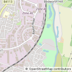 Map of Coventry, West Midlands