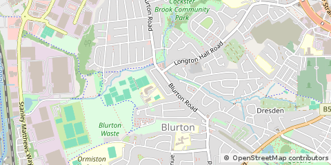 Map of Stoke-on-Trent