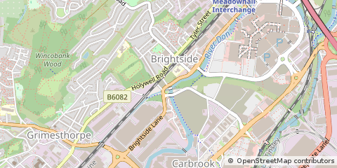 Map of Sheffield