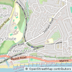 Map of ST. Leonards-on-SEA, East Sussex