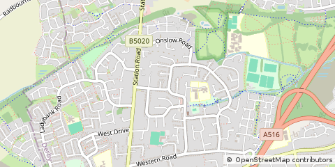 Map of Derby