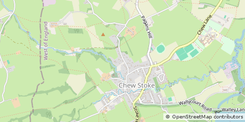 Map of Bristol, Somerset