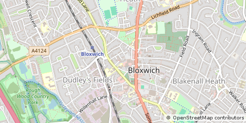 Map of Walsall