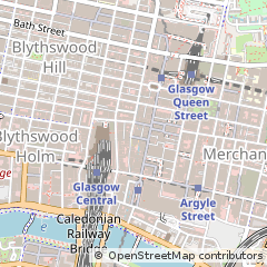 Map of Glasgow