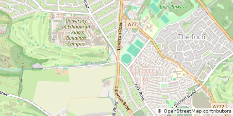 Map of Edinburgh