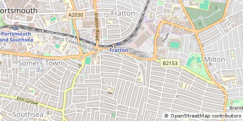 Map of Southsea