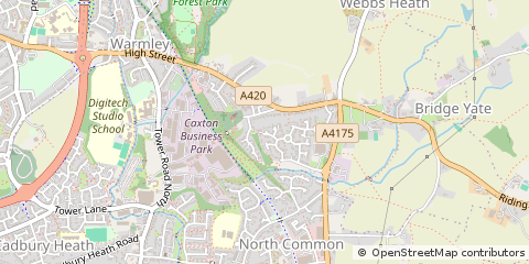 Map of Bristol