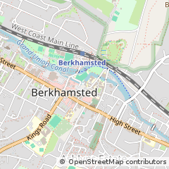 Map of Berkhamsted, Hertfordshire