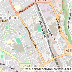 Map of Bradford
