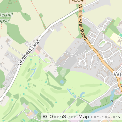 Map of Wickham, Hampshire
