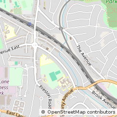 Map of Wembley, Middlesex