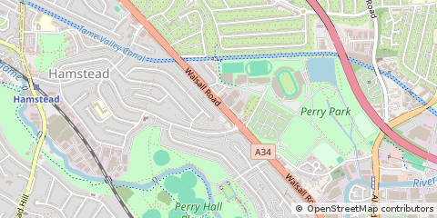 Map of Birmingham