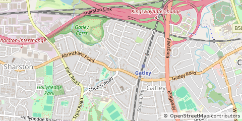 Map of Cheshire