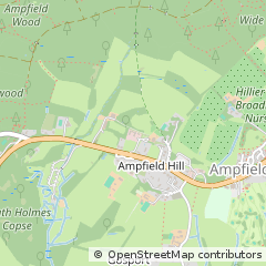 Map of Romsey, Hampshire
