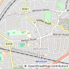 Map of Twickenham