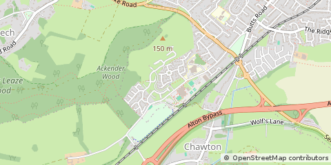 Map of Alton, Hampshire