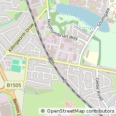 Map of Newcastle Upon Tyne