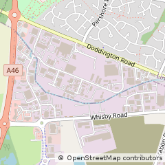 Map of Lincoln