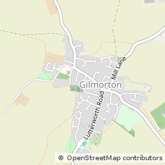 Map of Lutterworth, Leicestershire