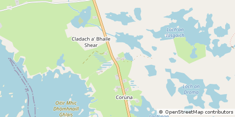 Map of Isle of North Uist