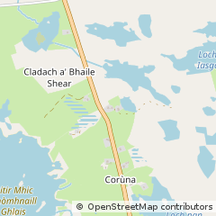 Map of Isle of North Uist