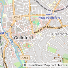 Map of Guildford