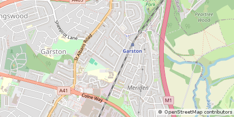 Map of Herts