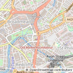 Map of Bristol